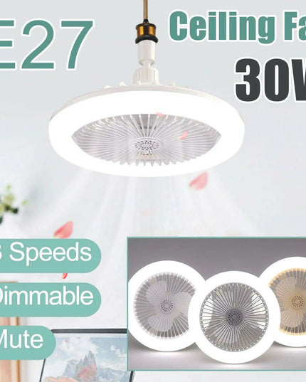 Intelligent Customizable Ceiling Fan with Ambiance Lighting for Modern Spaces