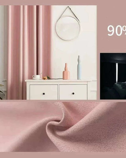 Elegant Soundproof Blackout Curtains - Premium Dual-Fabric Linen Cotton for Cozy Home Ambiance