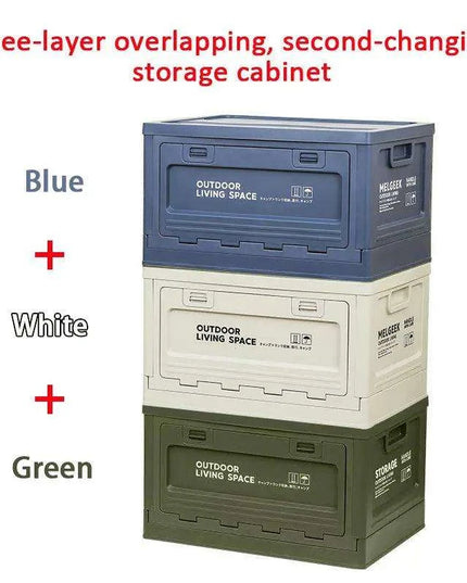 3-Piece Extra Large Folding Storage Box Set for Clothes, Toys, and Household Items