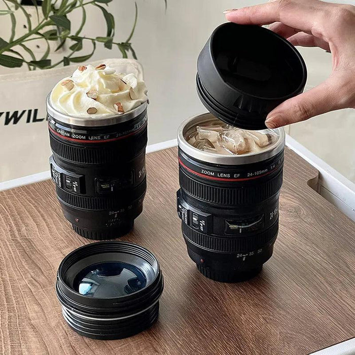 Camera Lens Coffee Mug - Perfect for Traveling Photographers and Home Enthusiasts