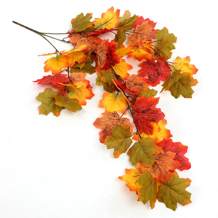 Artificial Autumn Maple Hanging Foliage, 61 cm or 75 cm, 1 Piece