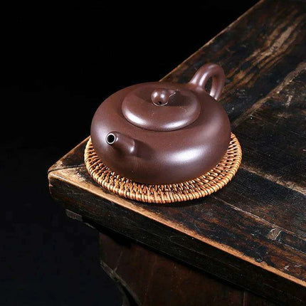 Premium Yixing Clay Oolong Teapot Set – 280ML Handcrafted Teaware with Integrated Filter