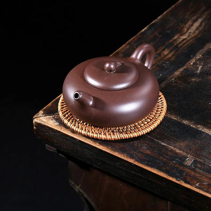 Premium Yixing Clay Oolong Teapot Set – 280ML Handcrafted Teaware with Integrated Filter