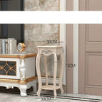 white B-silver-H73cm