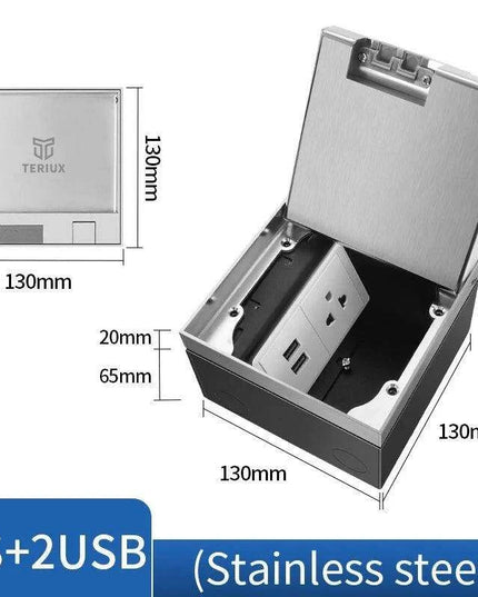 Waterproof EU Floor Socket for Seamless Home Appliance Integration