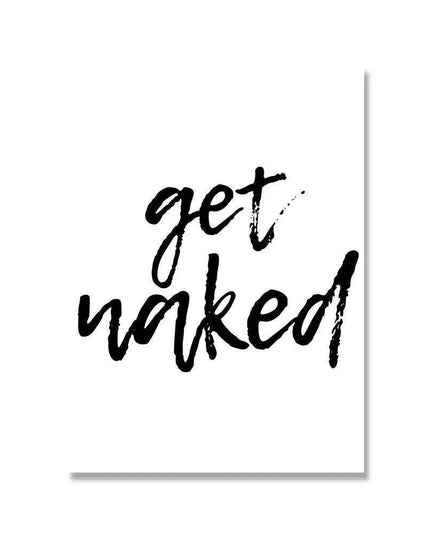 Whimsical Nordic Elegance: Humorous Wall Art for the Modern Bathroom