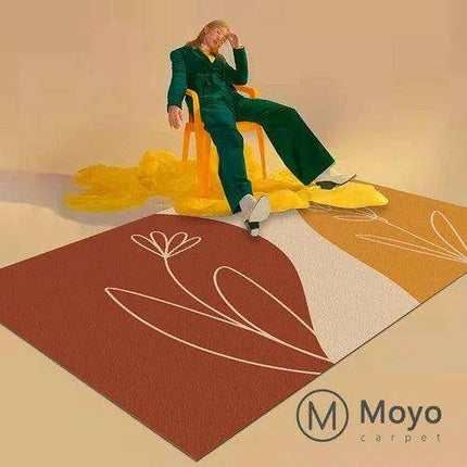 Chic Nordic-Inspired Eco-Friendly Rug Collection for Stylish Home Interiors - Customizable Sizes Available