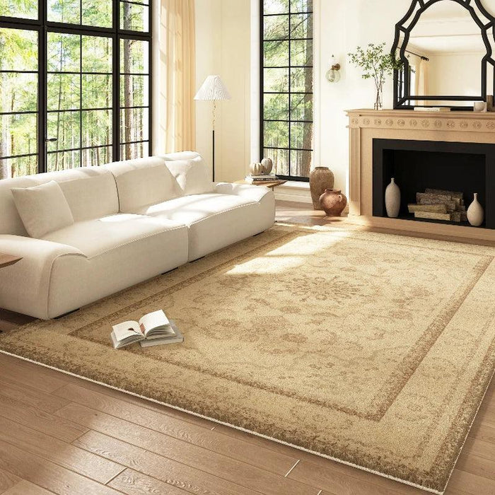 Luxe Floral Area Rugs: Soft Serenity and Classic Style