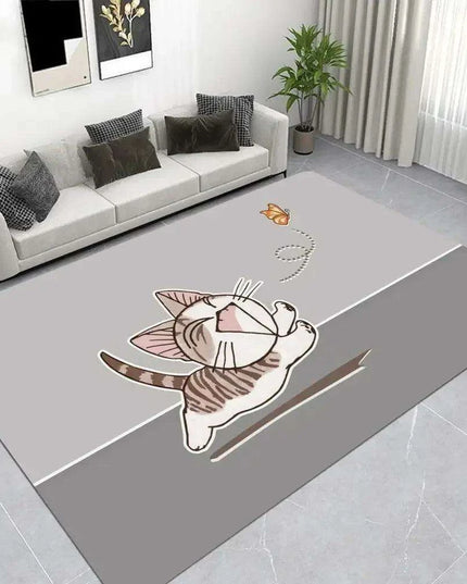 Pampered Kitty Luxury Comfort Rug Collection with Non-Slip Backing | Elevate Your Home and Feline Experience