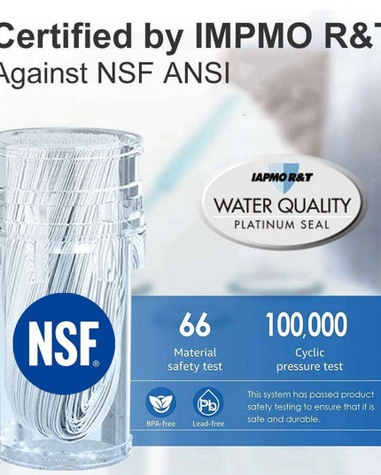 High-Performance 0.01μm PVDF Ultrafiltration Water Purification System