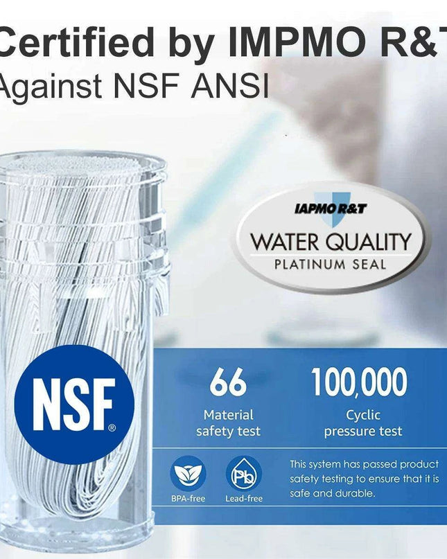 High-Performance 0.01μm PVDF Ultrafiltration Water Purification System