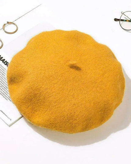 Chic French Wool Beret - A Touch of Timeless Elegance