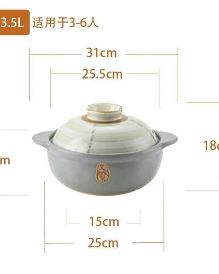 Authentic Japanese Clay Cookware Set for Exquisite Home Cooking