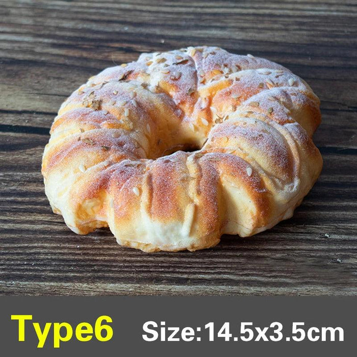 Elegant Artificial French Baguette Home Decor for Kitchen and Display