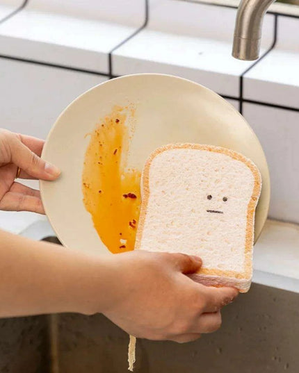 Eco-Conscious Wood Pulp Cleaning Sponge: Your Go-To Kitchen Scrubber