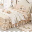 Set A / King Size 4pcs / Flat Bedsheet