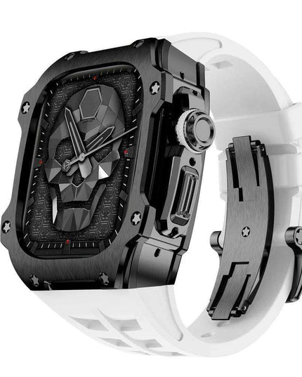 Premium 49mm Stainless Steel Apple Watch Case and Band - Redefine Your Elegance