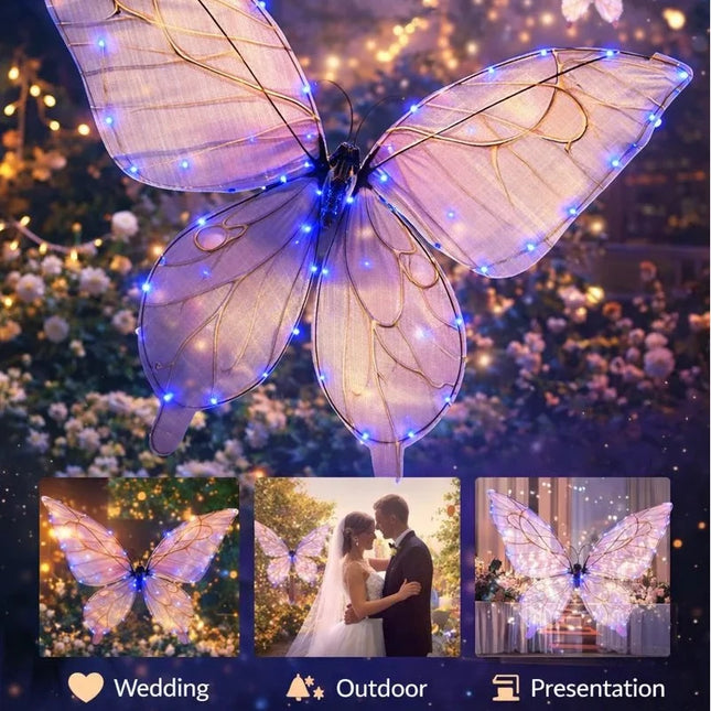 RC Bionic Butterfly Drone — LED Flapping Wing | Stage & Event Prop