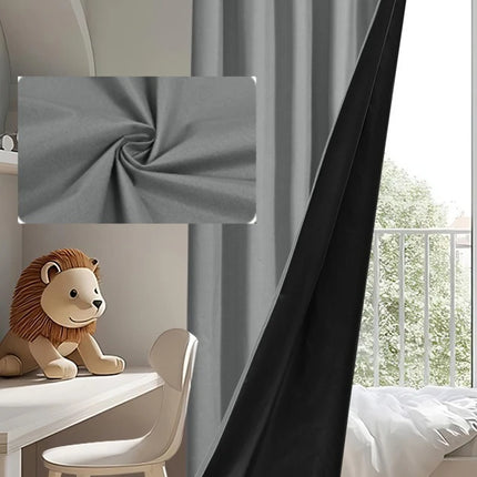 100% Blackout Curtains – Thermal Insulated, Waterproof, Custom Size
