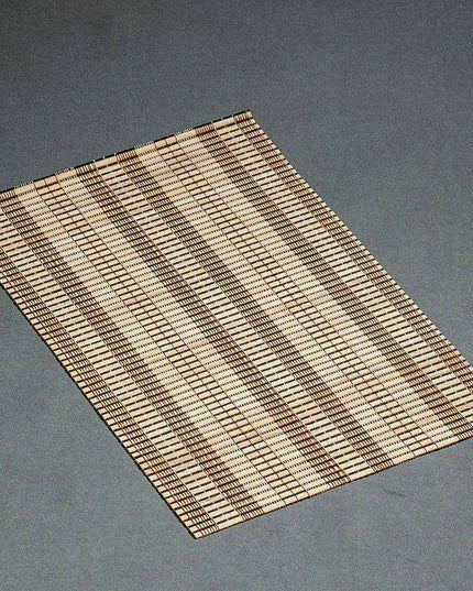 Sustainable Bamboo Dining Set – Elegant, Waterproof, and Heat-Resistant Placemats and Coasters for Every Occasion