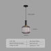 Scandinavian-Inspired Minimalist Glass LED Pendant Lights - Elegant Japanese Design for Home Interiors
