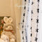 Floralee Elegant Blackout Lace Curtains with Custom Size & Bow Design