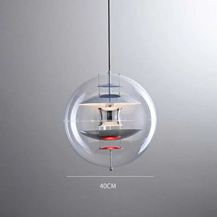 Nordic LED Glass Stone Pendant Lights - Elegant Illumination