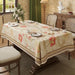 Elegant Waterproof Tablecloth Inspired by American Countryside Charm