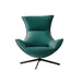 Elegant Nordic Leather Lounge Chair with Premium Comfort