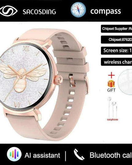 Smart Bluetooth Calling Fitness Tracker Smartwatch with Touchscreen