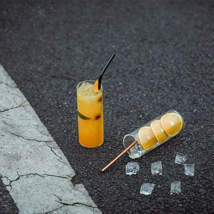 Elegant Transparent Glass Mugs - Essential Collection for Iced Beverages and More