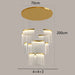 Nordic Style Adjustable Chandelier with Remote Control and Customization Options