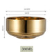 Elegant Dual-Layer Stainless Steel Bowls - Essential for Modern Korean Dining