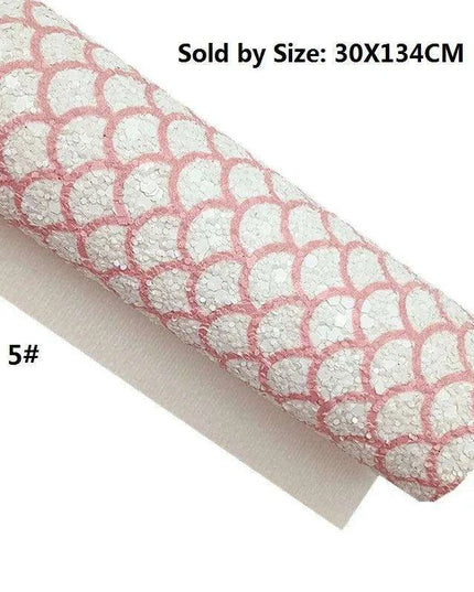 Mermaid Sparkle Vinyl Craft Kit - Heart, Floral, and Plaid Designs Collection