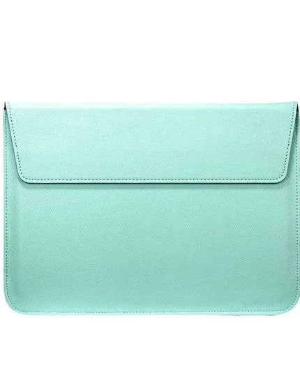 Sleek PU Leather Laptop Sleeve - Compatible with MacBook and Huawei - Chic Tech Accessory for Everyday Use