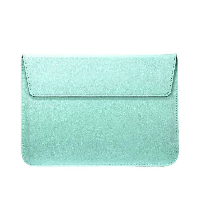 Sleek PU Leather Laptop Sleeve - Compatible with MacBook and Huawei - Chic Tech Accessory for Everyday Use