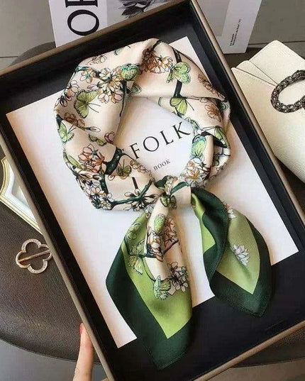 Elegant Silk Satin Hijab Scarf - A Touch of Luxury for Every Occasion