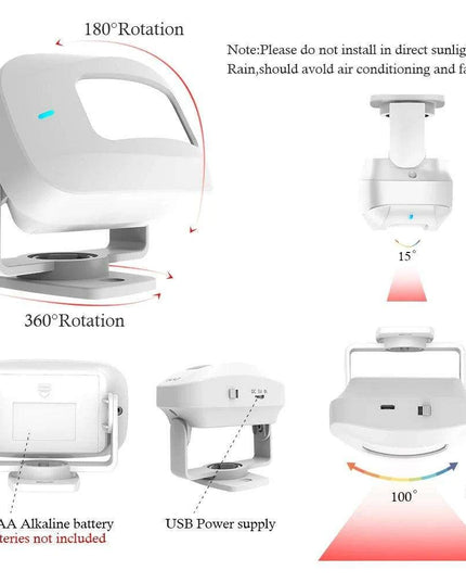 Advanced Wireless Doorbell System with Smart Sensor Technology and Remote Management