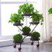 Modern Tall Outdoor Planters Set - Stylish 21 Inch Vertical Garden Decor Pieces