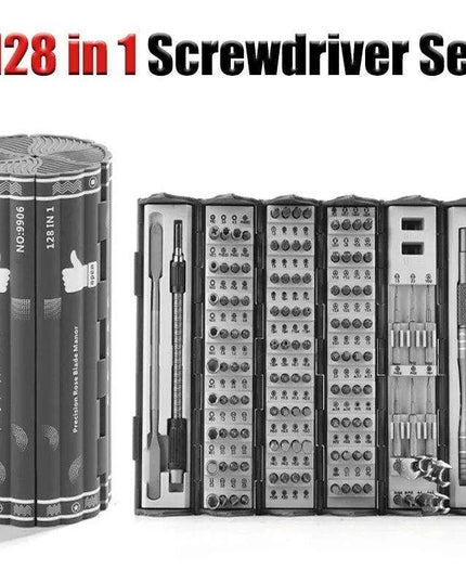 Ultimate 128-Piece Precision Screwdriver Kit for Electronics and Gadgets