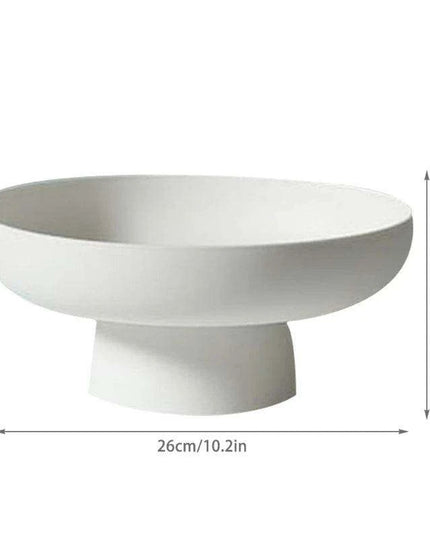 Contemporary Round Fruit Basket with Innovative Drainage for a Modern Kitchen