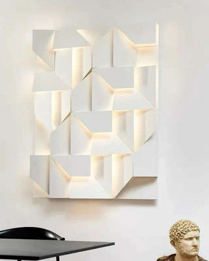 Contemporary Iron and Acrylic Wall Sconce Lighting Collection - Elegant and Multifunctional Lighting Solutions