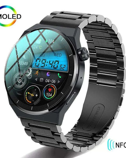 NFC Smartwatch Pro - Advanced Health Insights, Bluetooth Communication & More