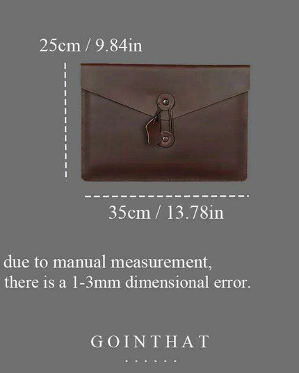 Sophisticated Leather Laptop Case for the Modern Professional Woman