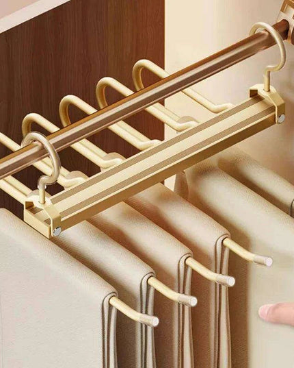 Revolutionize Your Closet Organization with the 6 In 1 Trouser Hangers