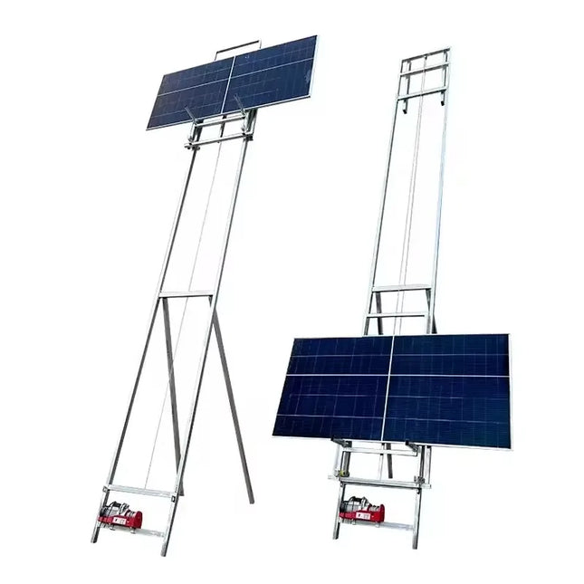 Precision Hardware Electric Self-Lifting Elevator for Roofing & Solar