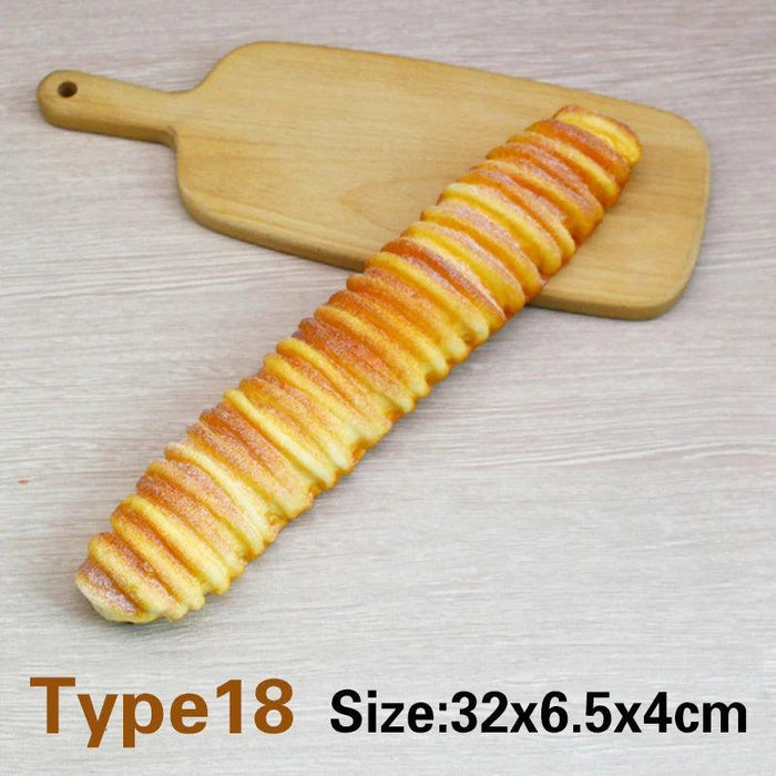 Elegant Artificial French Baguette Home Decor for Kitchen and Display