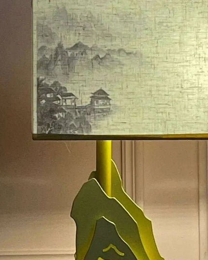 Serene Illumination: Stylish Zen-Inspired Table Lamp for Home Serenity