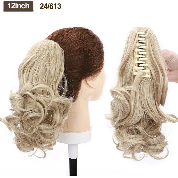 Effortless Glamour Long Wavy Clip-In Ponytail Extension for Instant Transformation