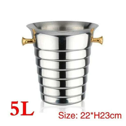 Deluxe Insulated Stainless Steel Drink Cooler Barrel